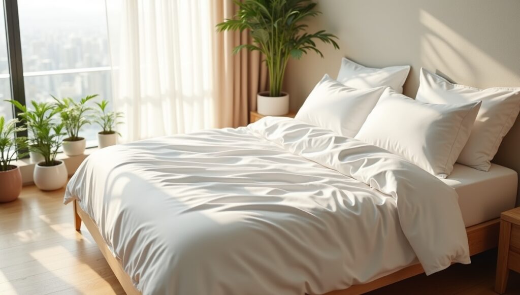 bambu 400 fios kacyumara luxo sustentavel enxovais 