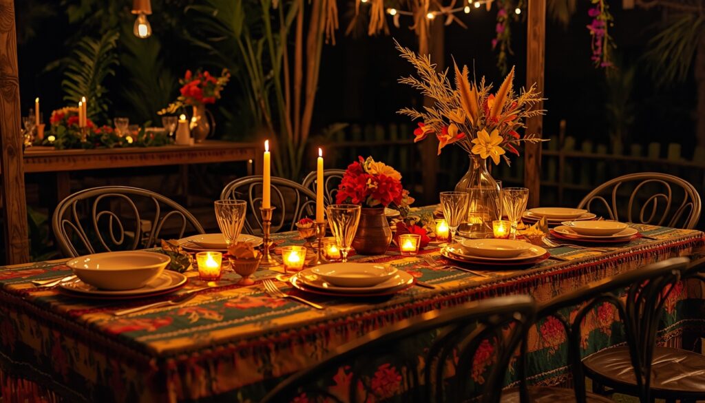 como decorar mesa posta 